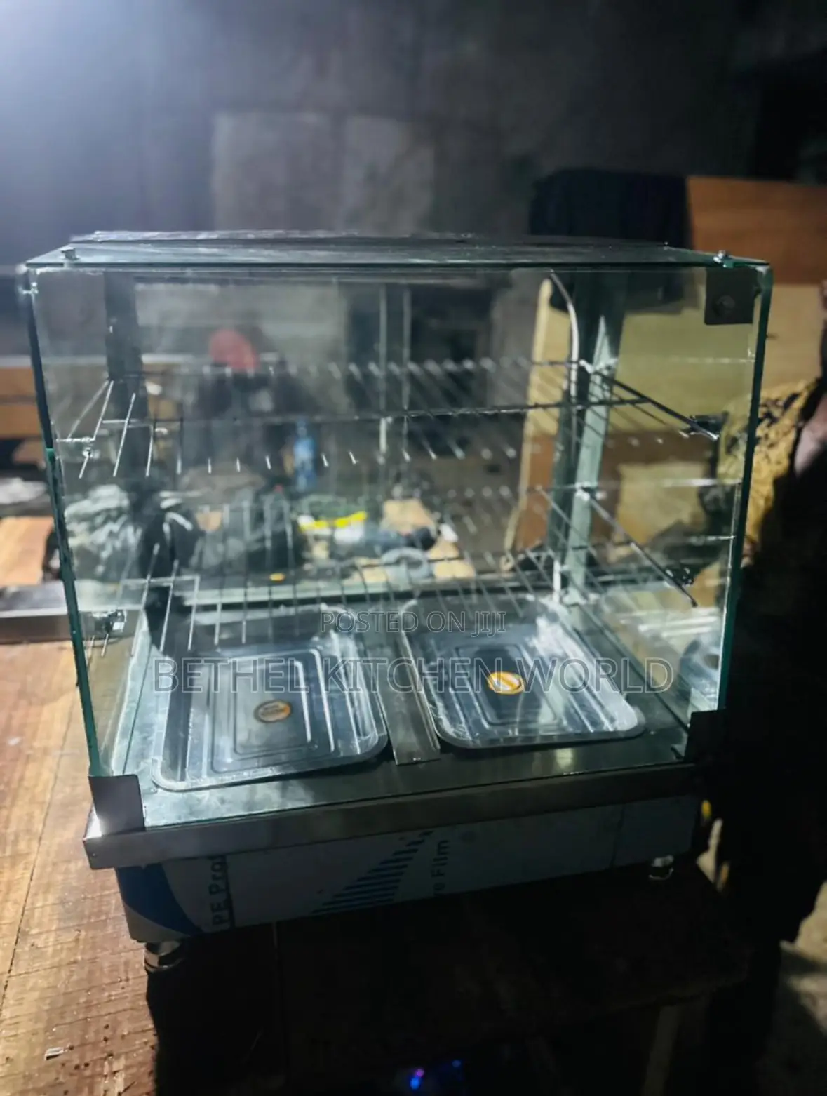 Fabricated 2 Plate Snacks Warmer