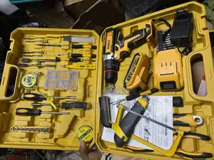 Industrial Carpentry Tools Set Plus Battery Drilling Machine