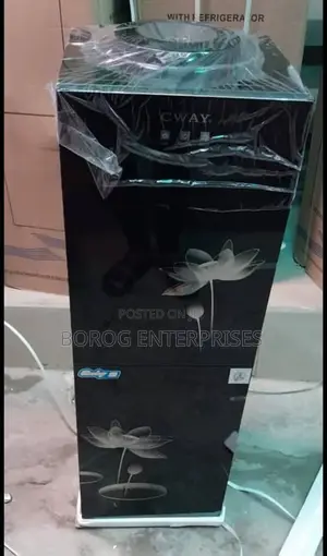 Cway Water Dispenser With Refrigerator Ruby 5f