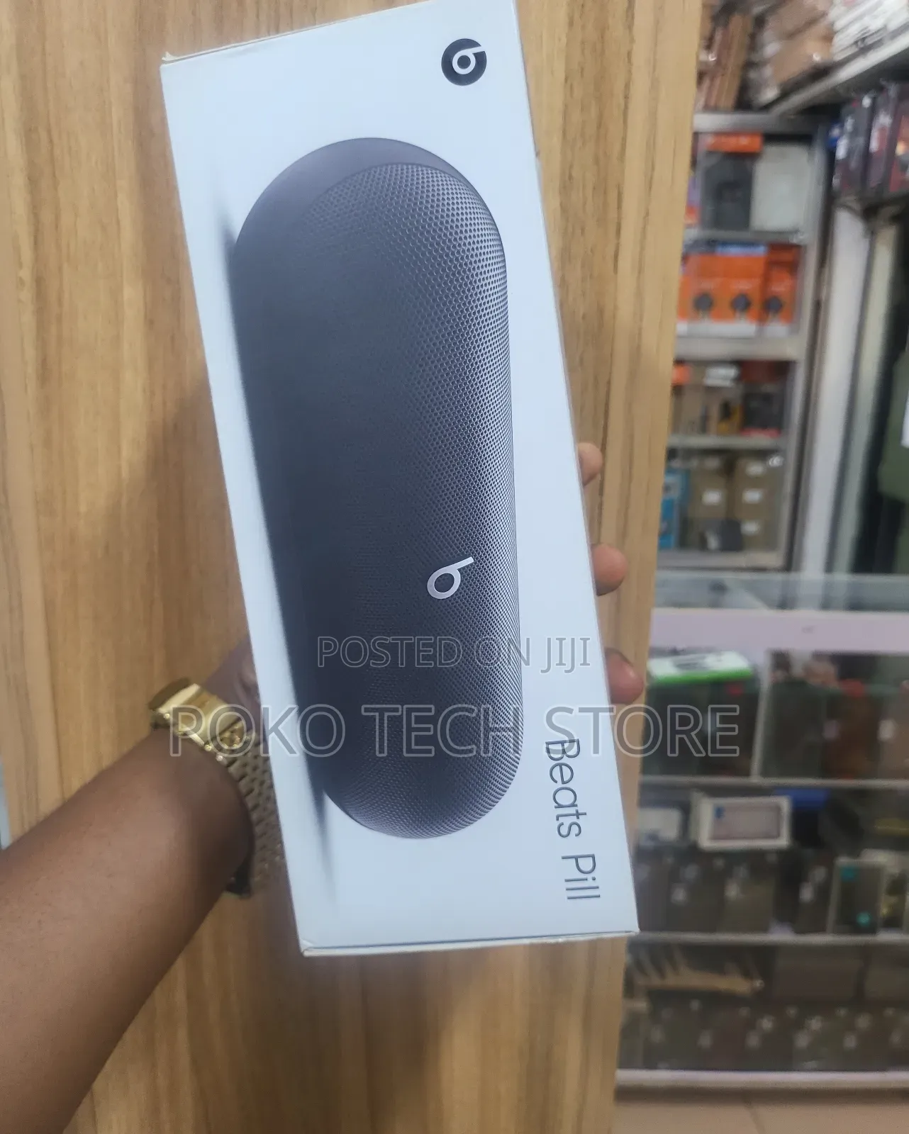 Beats Pill Portable Bluetooth Speaker.