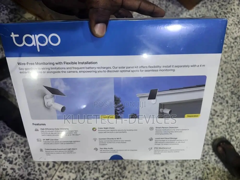 Tapo C410 Kit Solar-Powered Security Camera Kit