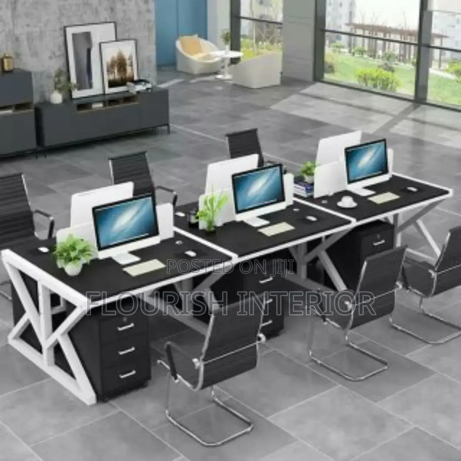 Imported Quality Classic Executive Work Station by 6