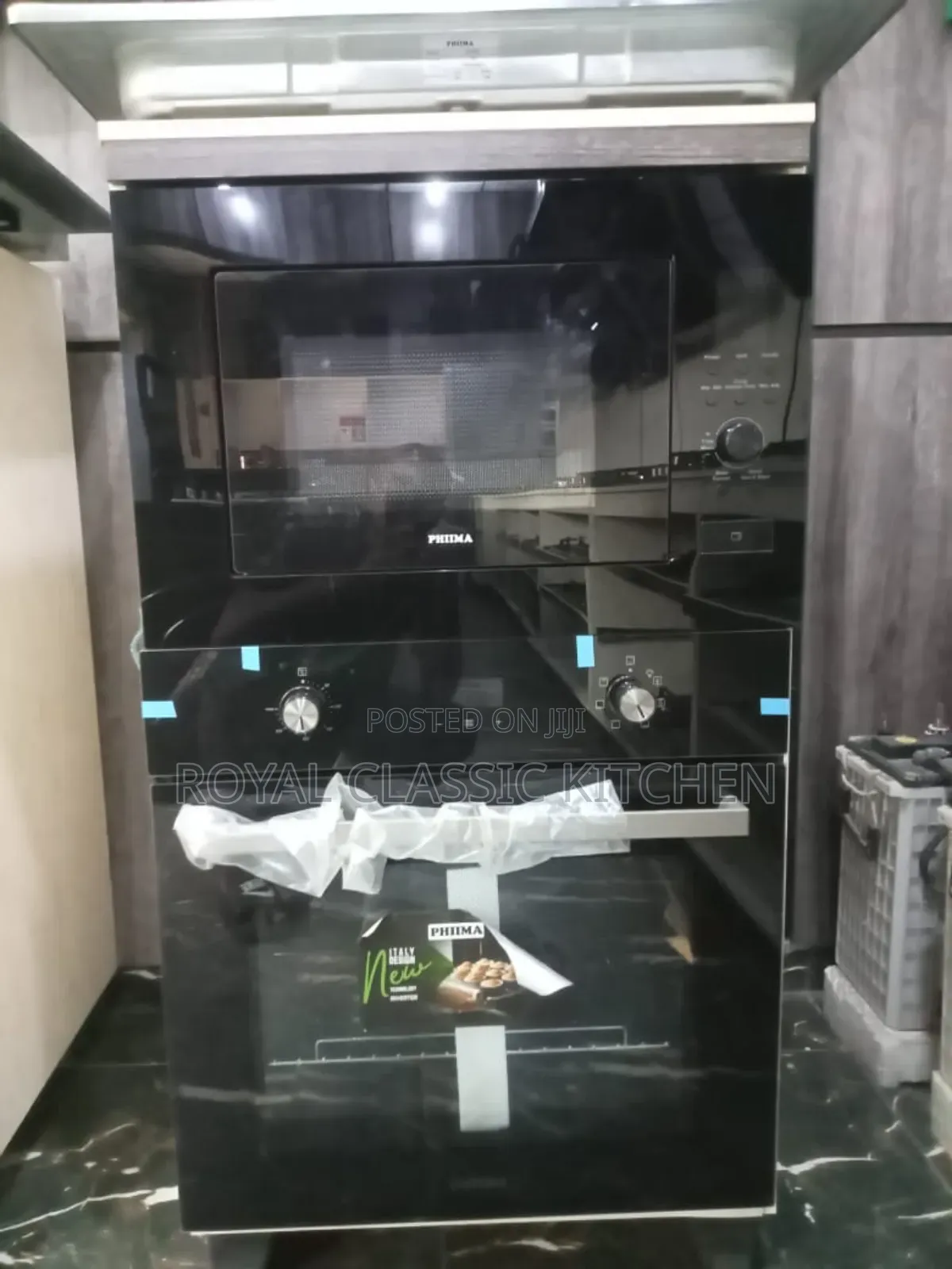 Built in Oven and Microwave