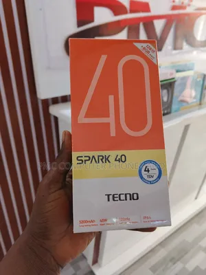 New Tecno Spark 40 128 GB Black