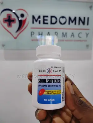Stool Softener 100mg, Gentle Constipation 100 Softgels