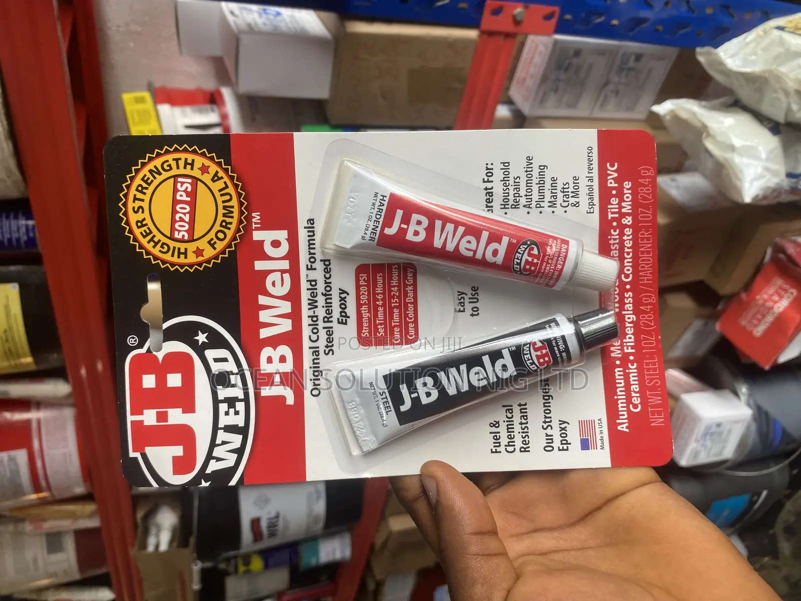 Jb Weld  Available