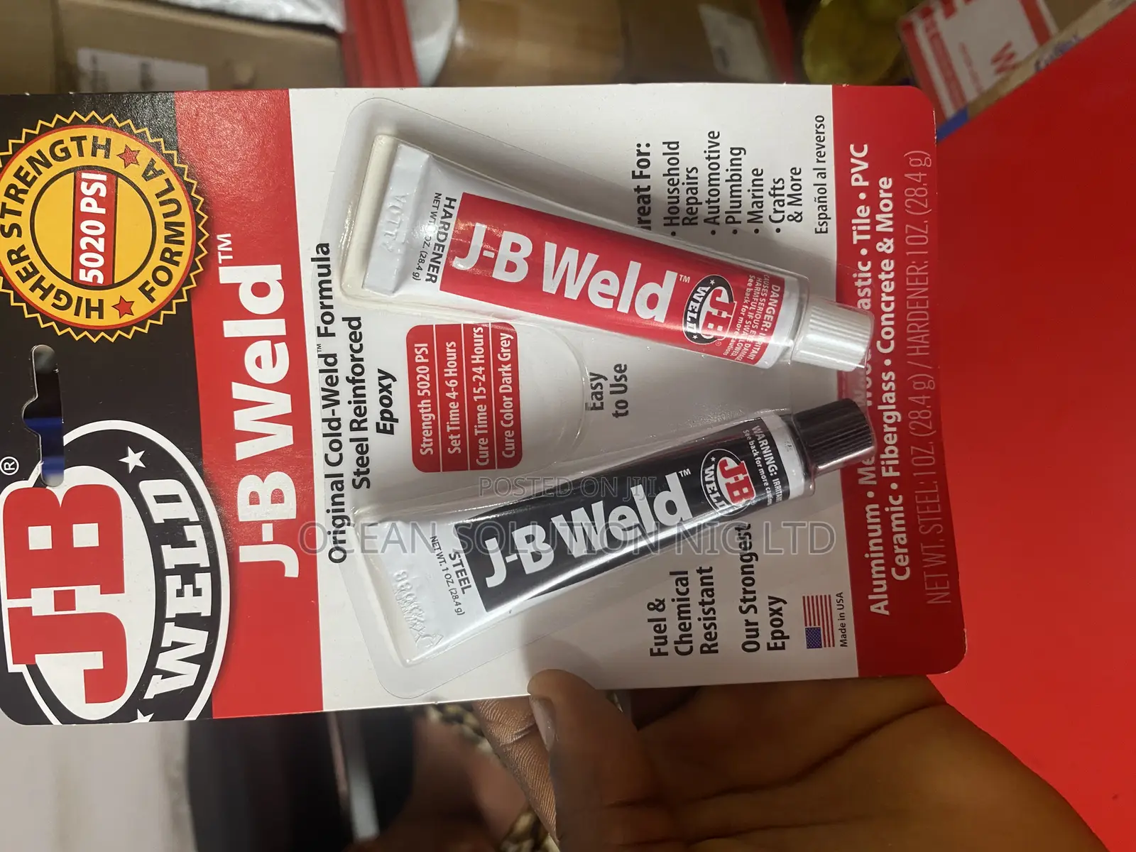 Jb Weld  Available