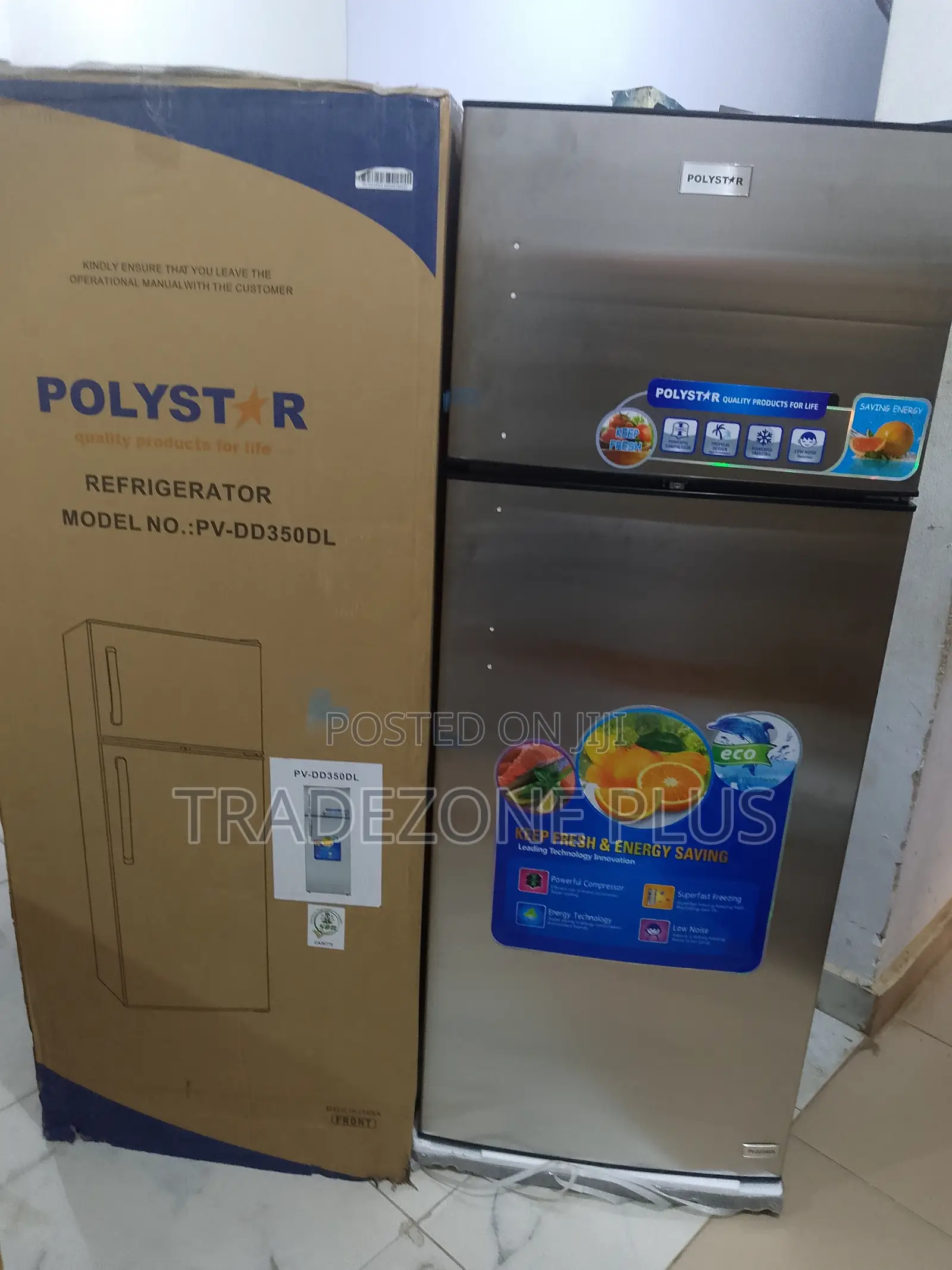 Polystar Fresh Guard Double Door Refrigerators