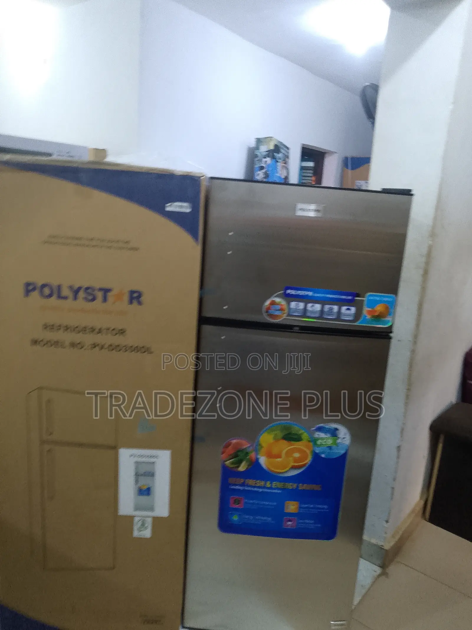 Polystar Pure Cool Double Door Refigerator