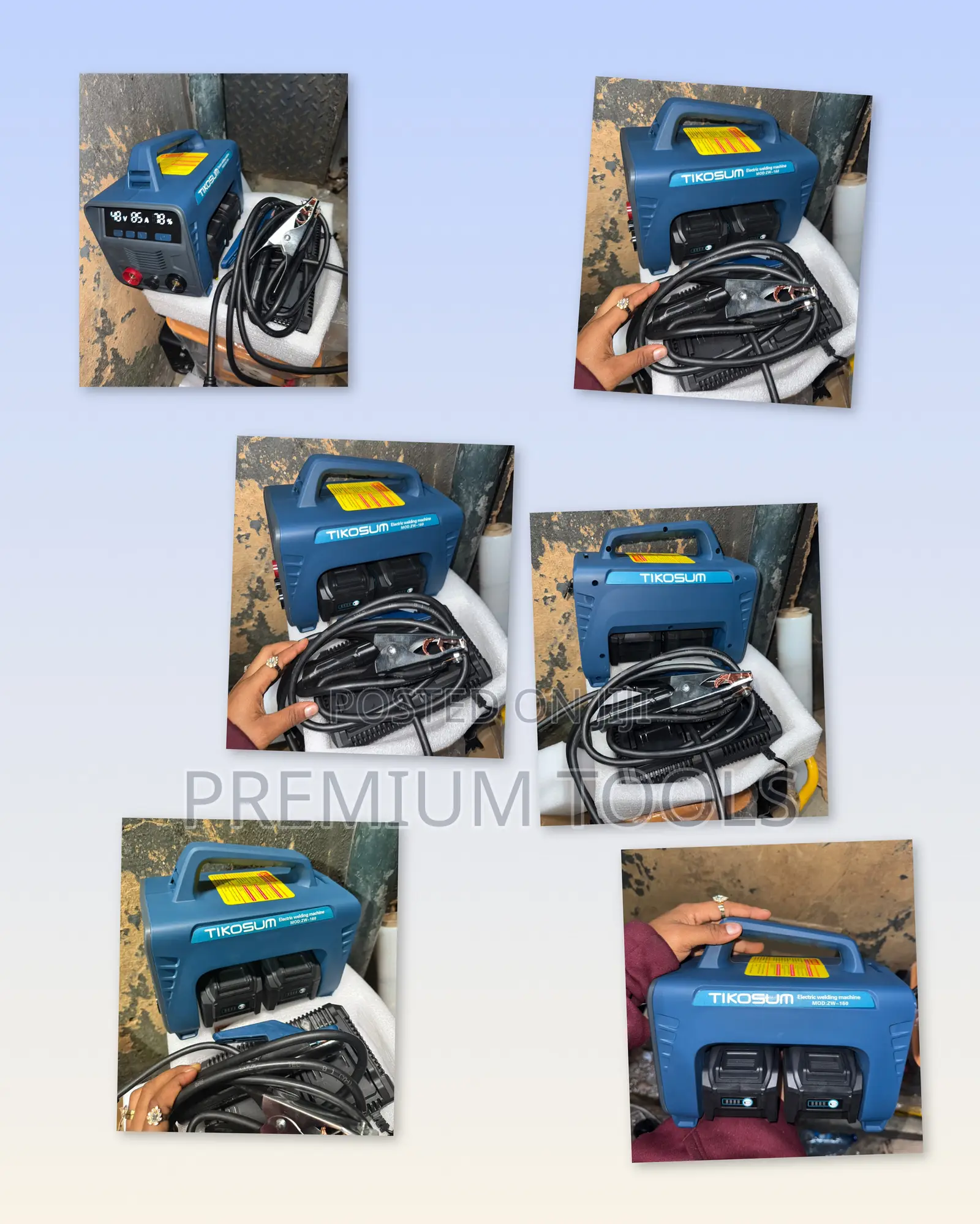 Electrical Cordless Welding Machine Plus Two Batteries