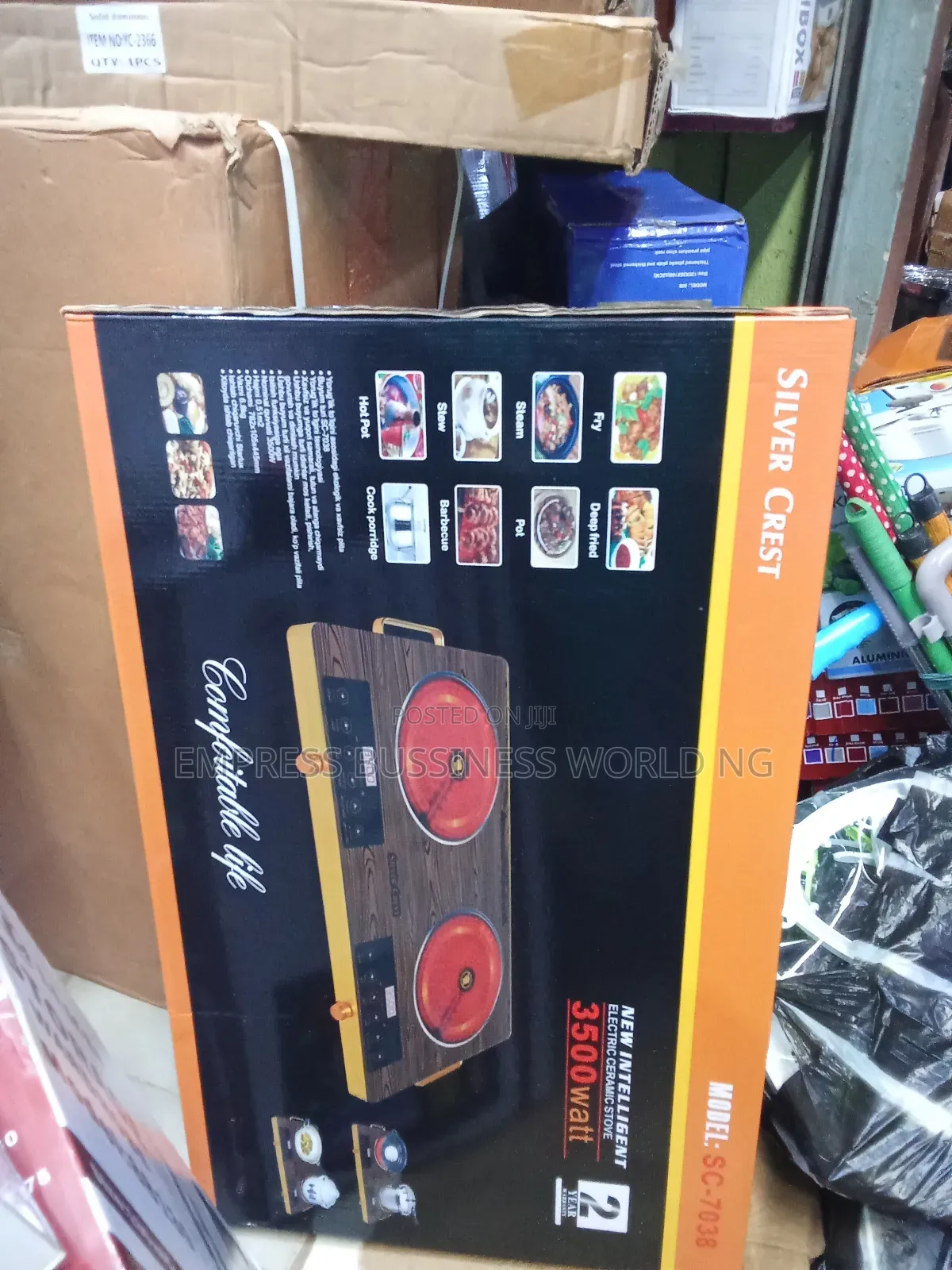 Silver Crest Double Face Infrared Cooker - 3500w