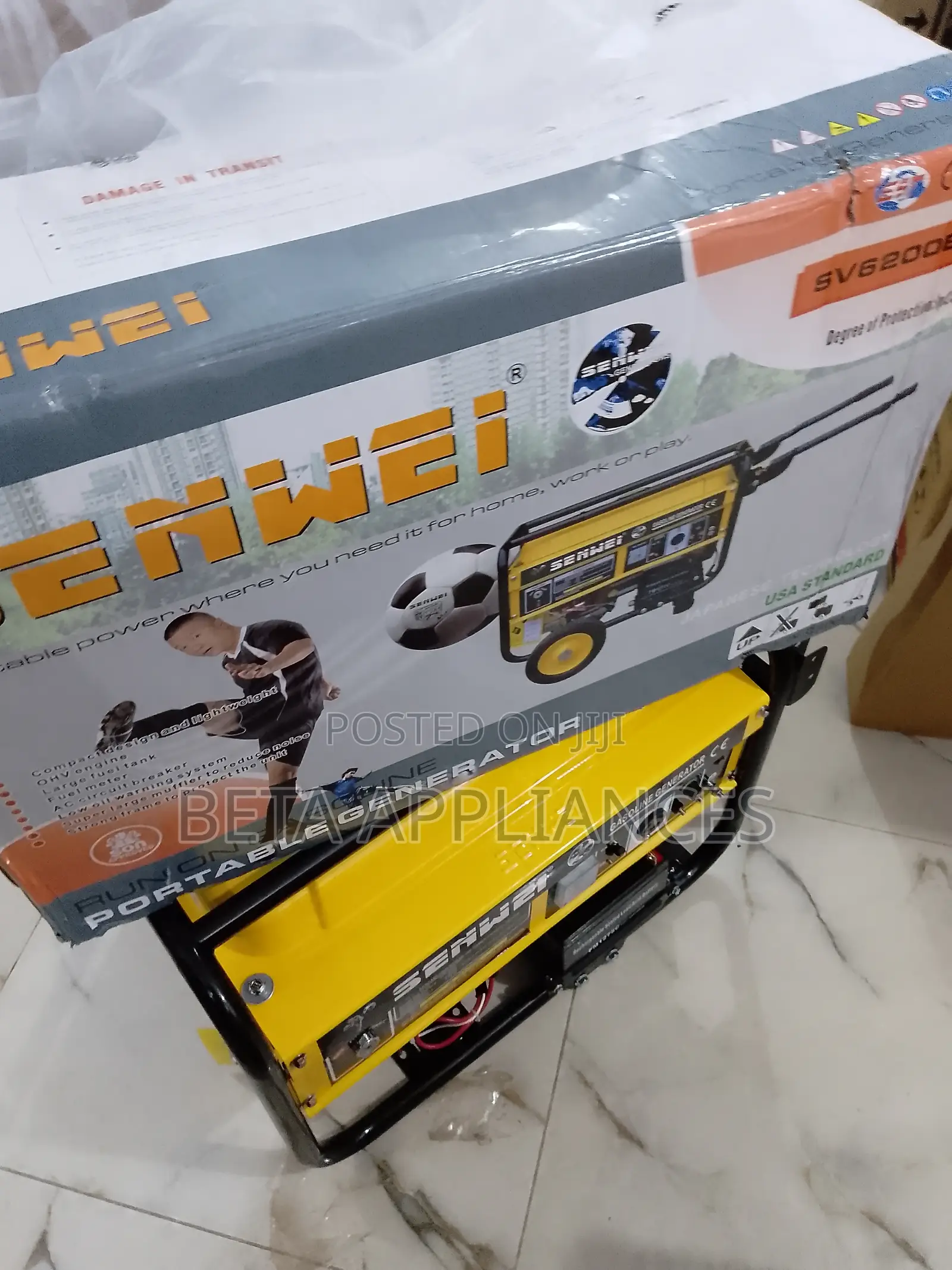 Senwei Sv62000e2 Powerful Generator
