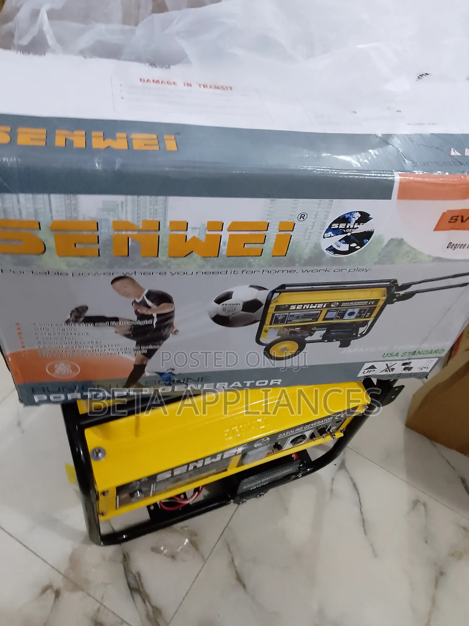 Durable Frame Senwei Sv62000e2 Generator