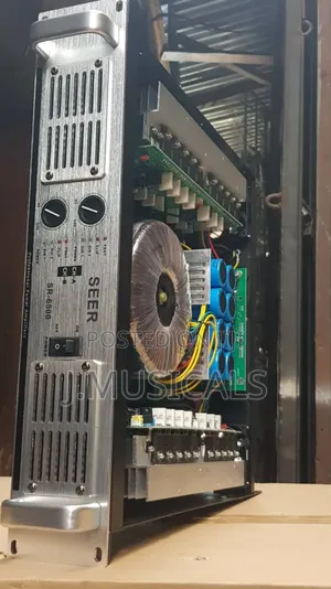 High Capacity Power Amplifier (40 Main Transistors, 8 Capacitors)