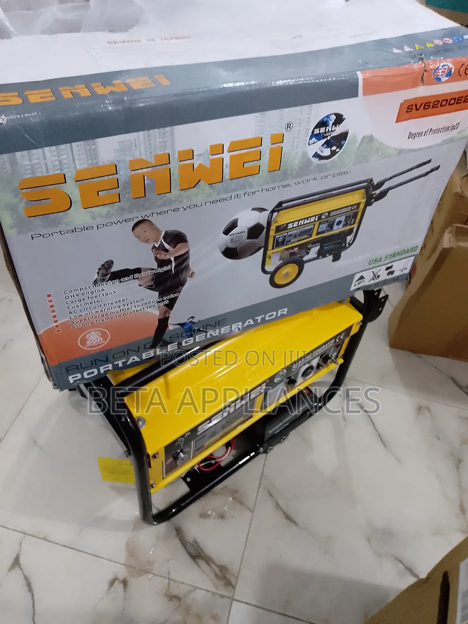 Senwei Sv62000e2 Overload Protection Generator