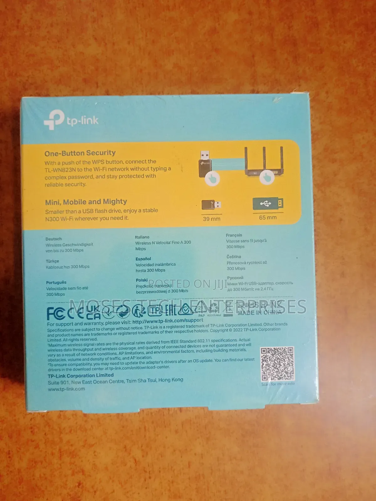 Tplink 300mbps Mini Wireless N Usb Adapter.