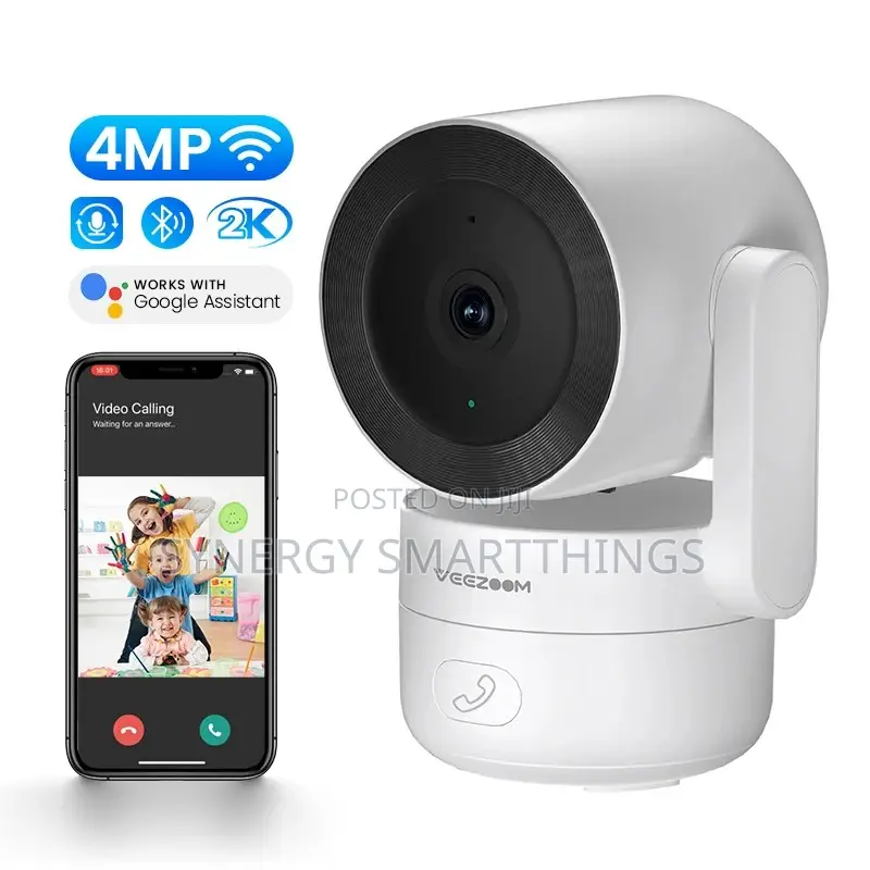 Tuya 4mp PTZ Indoor Smart Camera