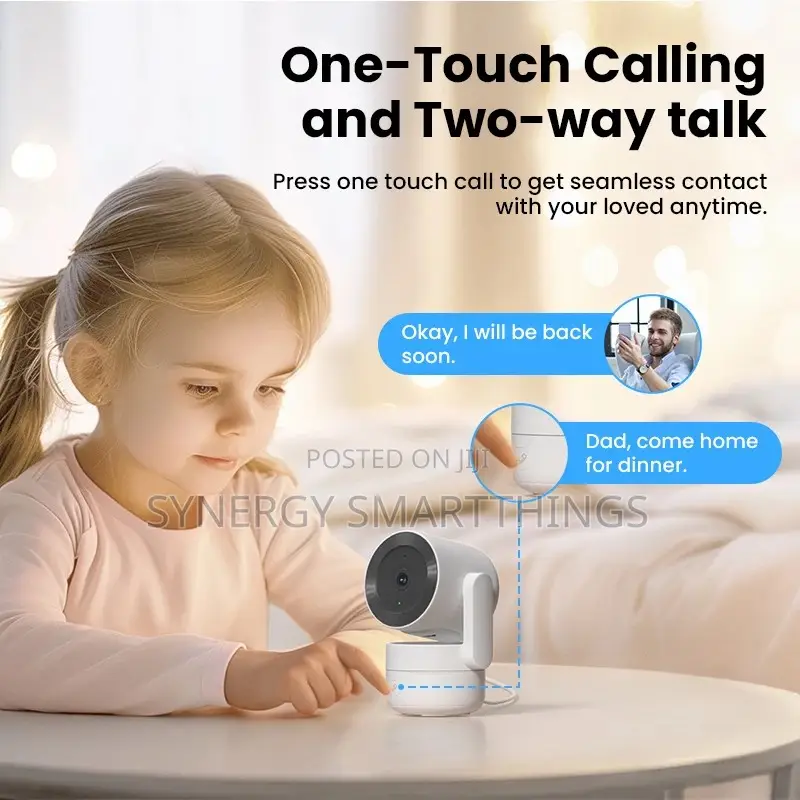 Tuya 4mp PTZ Indoor Smart Camera