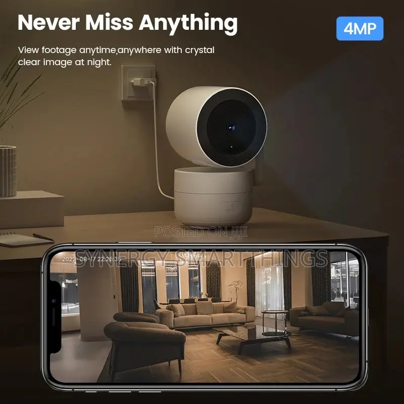 Tuya 4mp PTZ Indoor Smart Camera