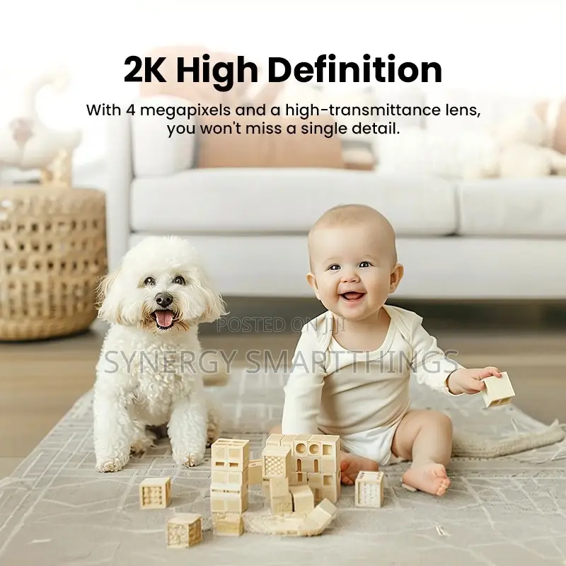 Tuya 4mp PTZ Indoor Smart Camera
