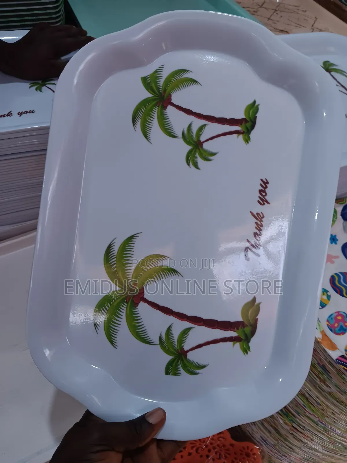 Fancy Unbreakable Tray Mid