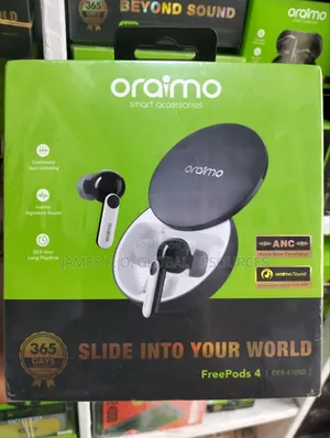 Oraimo Bluetooth Ear Pods,Free Pods 4