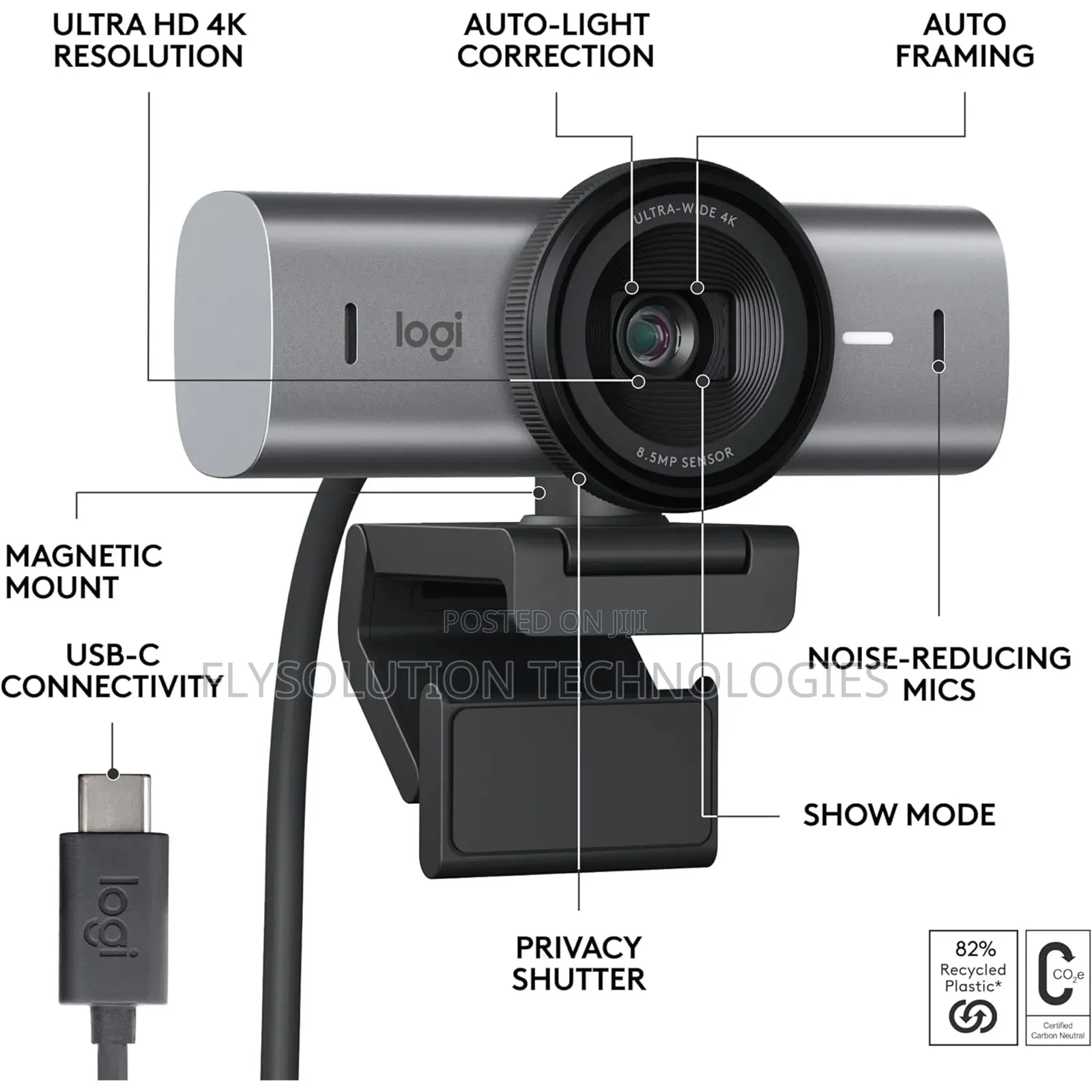 Logitech Mx Brio Ultra Hd Webcam