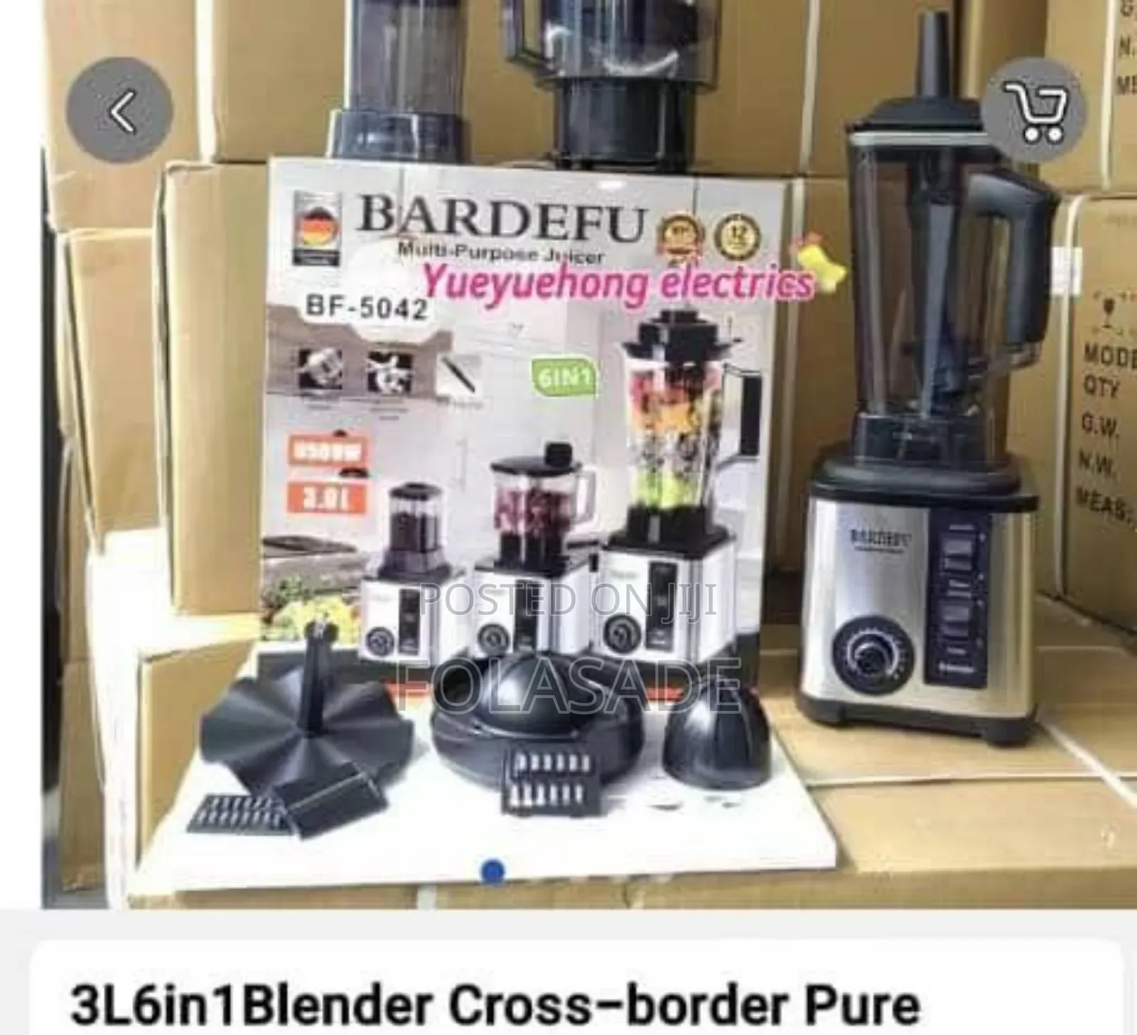 3 in 1 Bardefu Blender