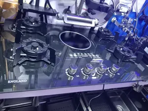 Luxury Liftup 4 Burner Gas Hob and 1 Hot Plate
