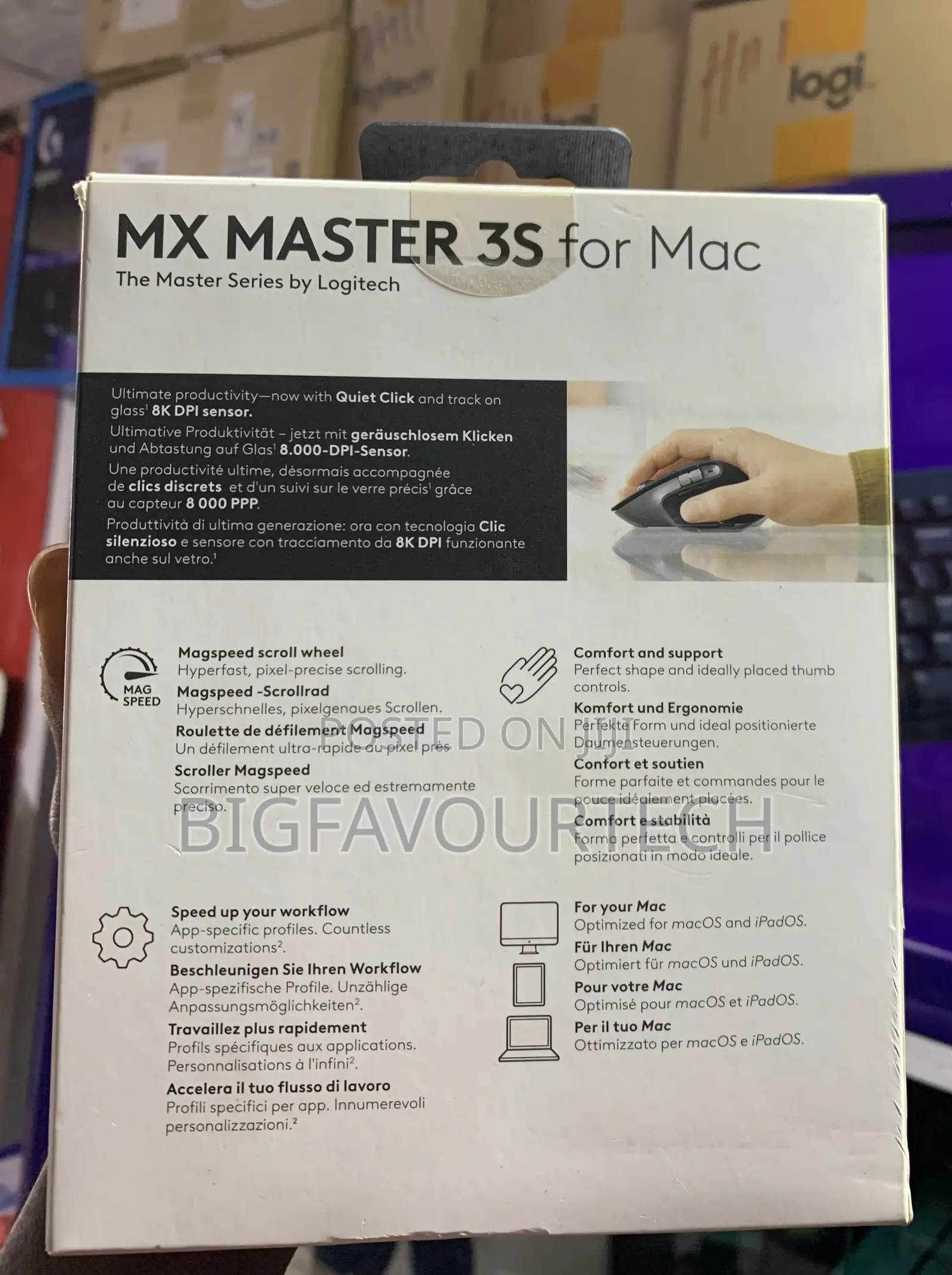 Logitech Mx Master 3s for Mac