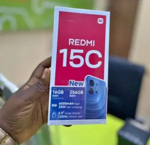 New Xiaomi Redmi 15C 4G 256 GB Black
