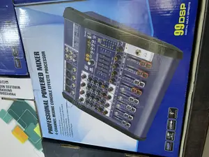 4 Channel Powered Mixer (Flat)