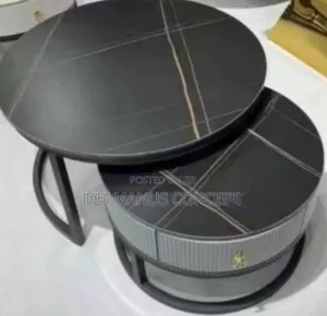 Extendable 2in1 Marble Center Table