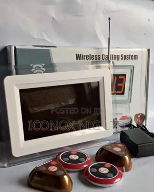 Restaurant Waiters / Hospital Wireless Nurse Call Bell System