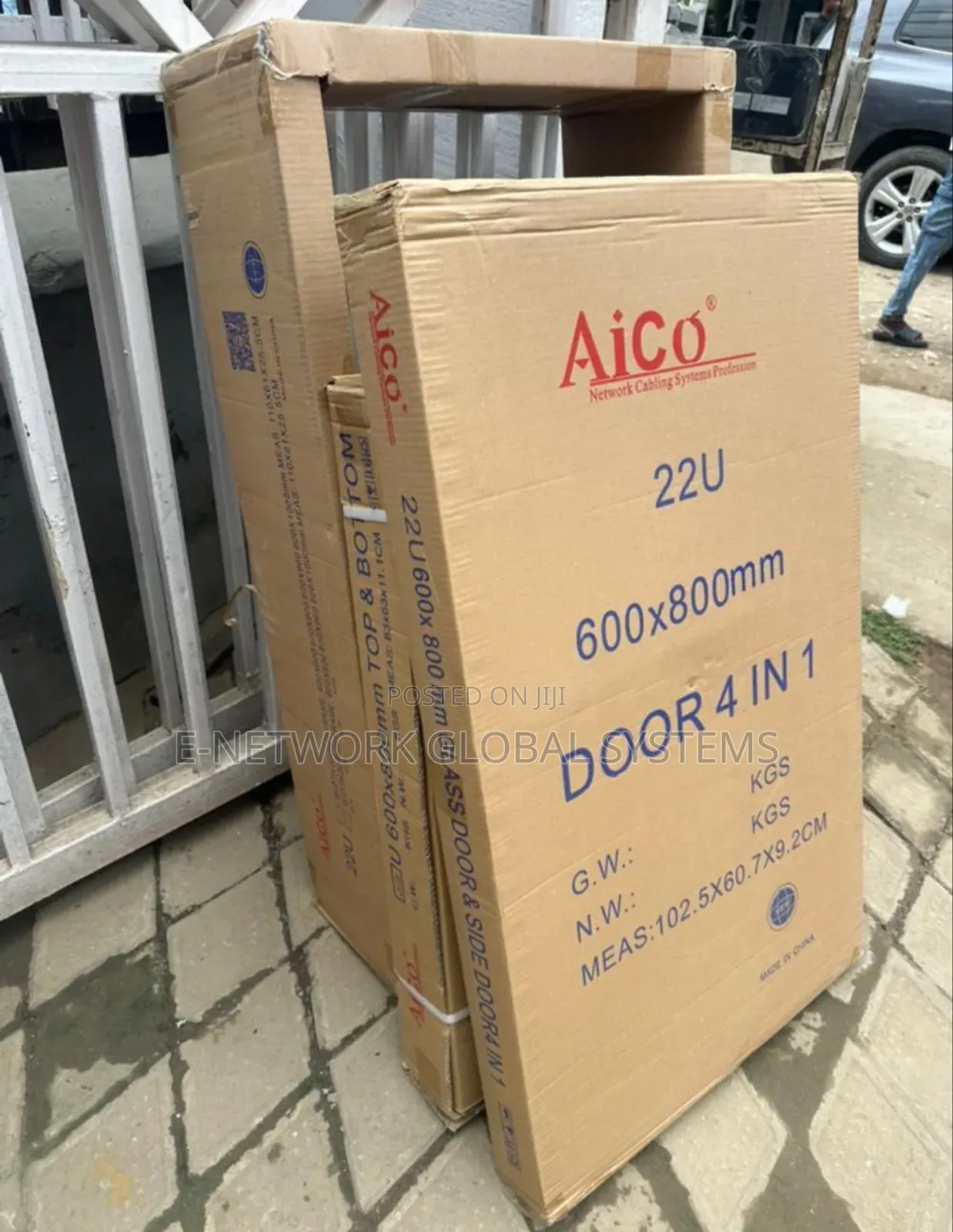 Aico Rack 22u 600 by 800mm