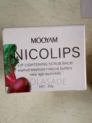 Nicolips Lip Lightening Scrub Balm