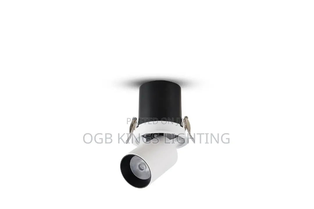 Round Square Adjust Stretchable Recessed Cob Ceiling Spotlight Kitchen