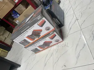 85 PCS Tools Set With Metal Box 1/4” 1/2”