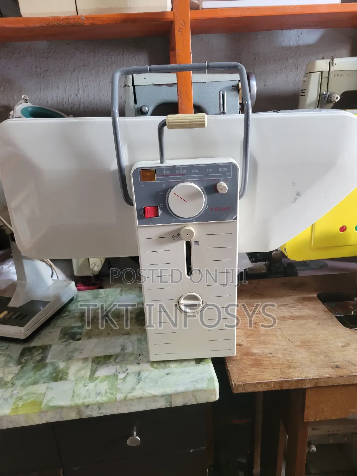 Singer Industrial Stonning Machine