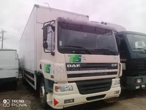 Daf 75 Cf Container Body 2010 White