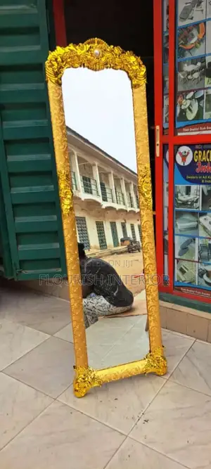 Quality Imported Unique Standing Mirror.