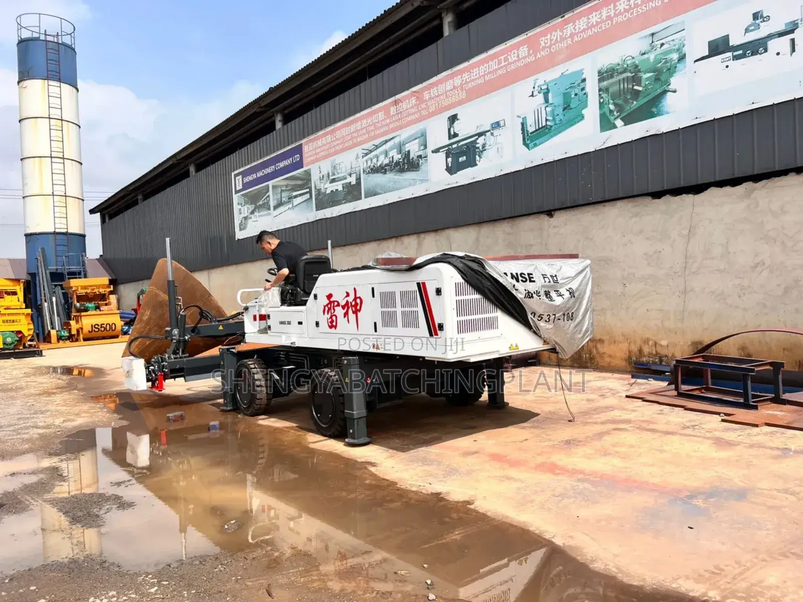 Concrete Levelling Machine