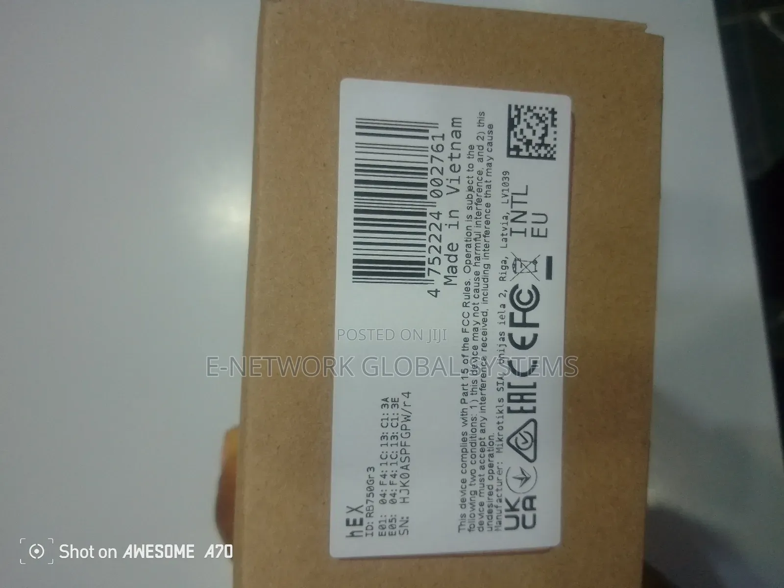 Mikrotik Hex 5 Port Gigabit Ethernet Router
