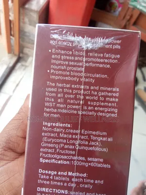 Men Power Energy Tablet Candy