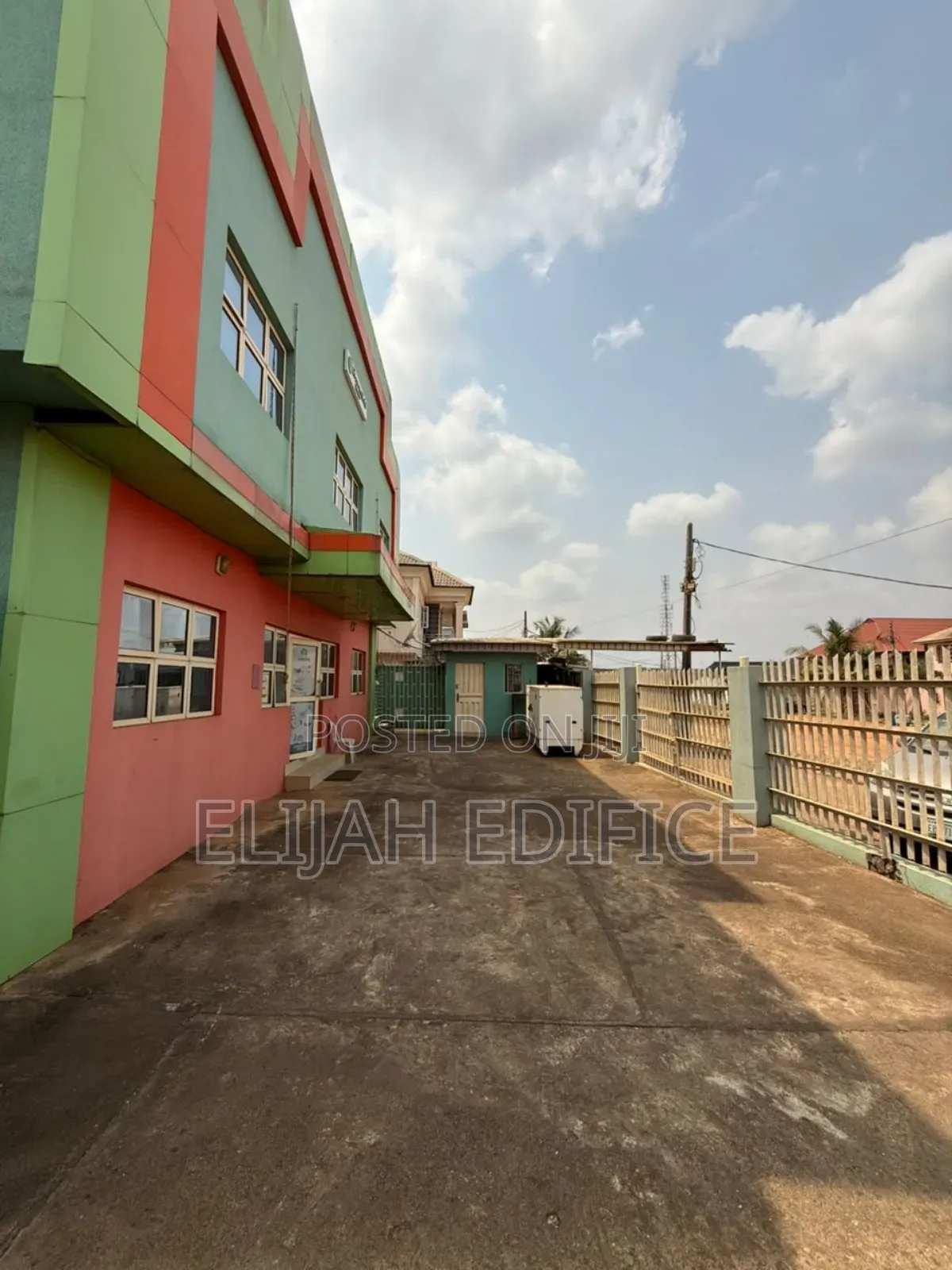 Event Center Plus Bakery on Full Plot With C of O at Egbeda