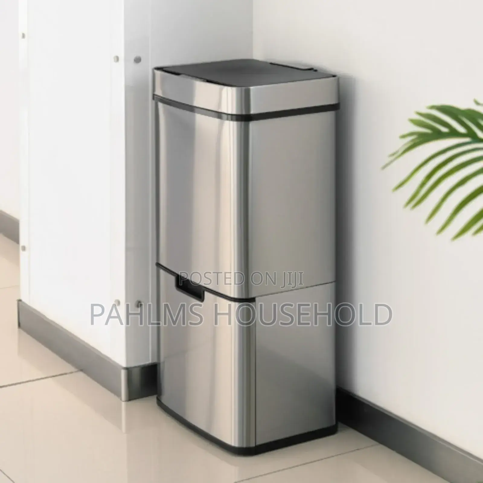 Tower 70l Recycling Sensor Waste Bin