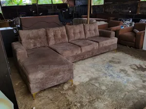 Brown Color Sectional Couch