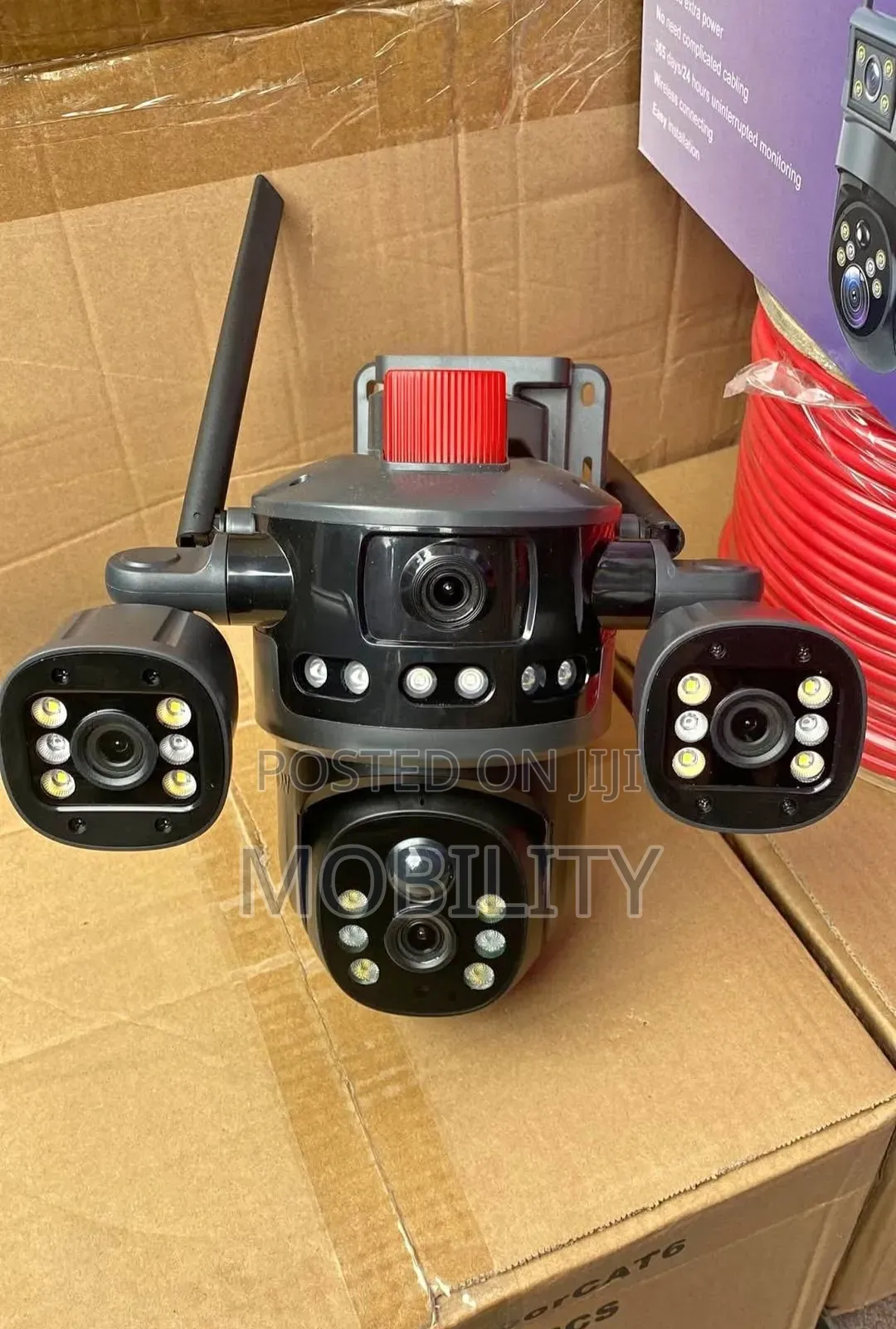 CCTV Camera/ Solar Panel/Sim and Memory