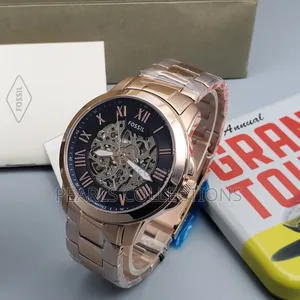 Fossil Automatic Gold Chain Watch