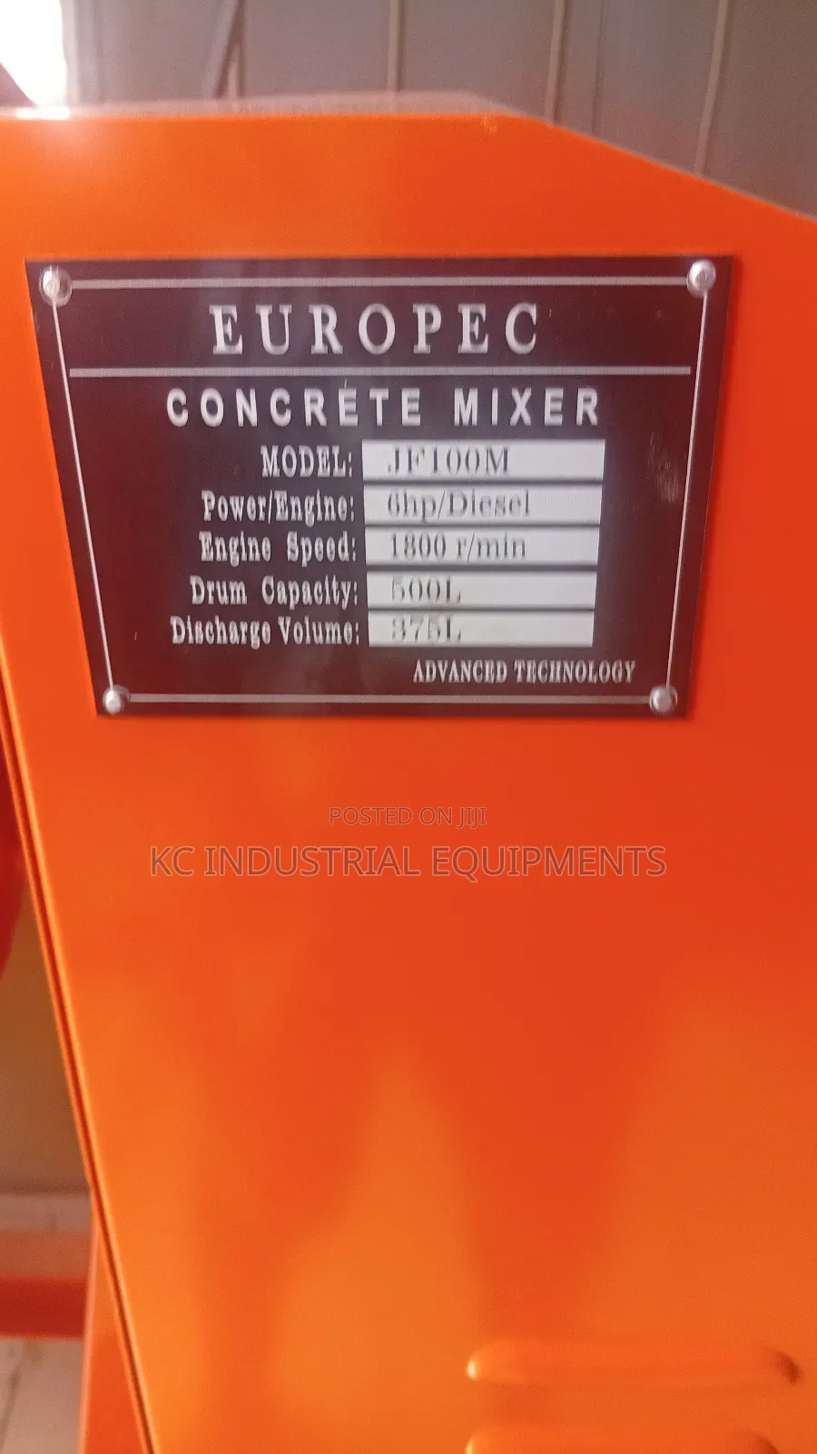 Concrete Mixer 500liter